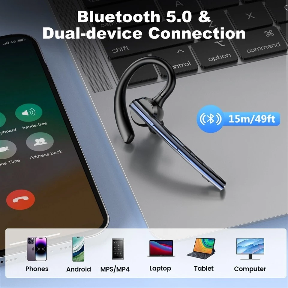 New Bee M54 Hands Free Bluetooth Headset